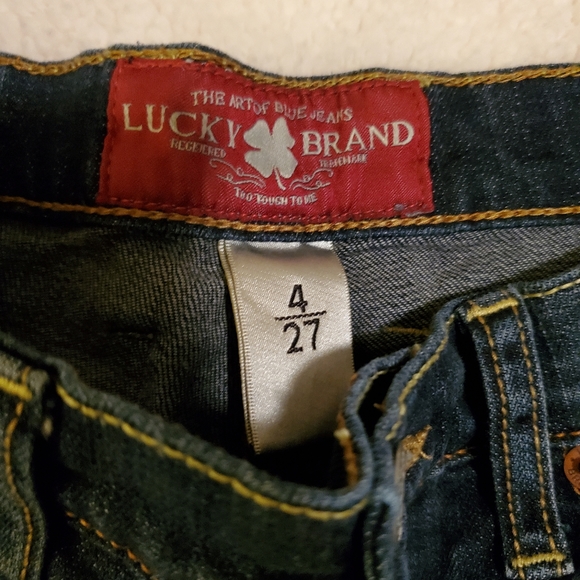 Womens Lucky Jeans Size 4 denim - Picture 3 of 8